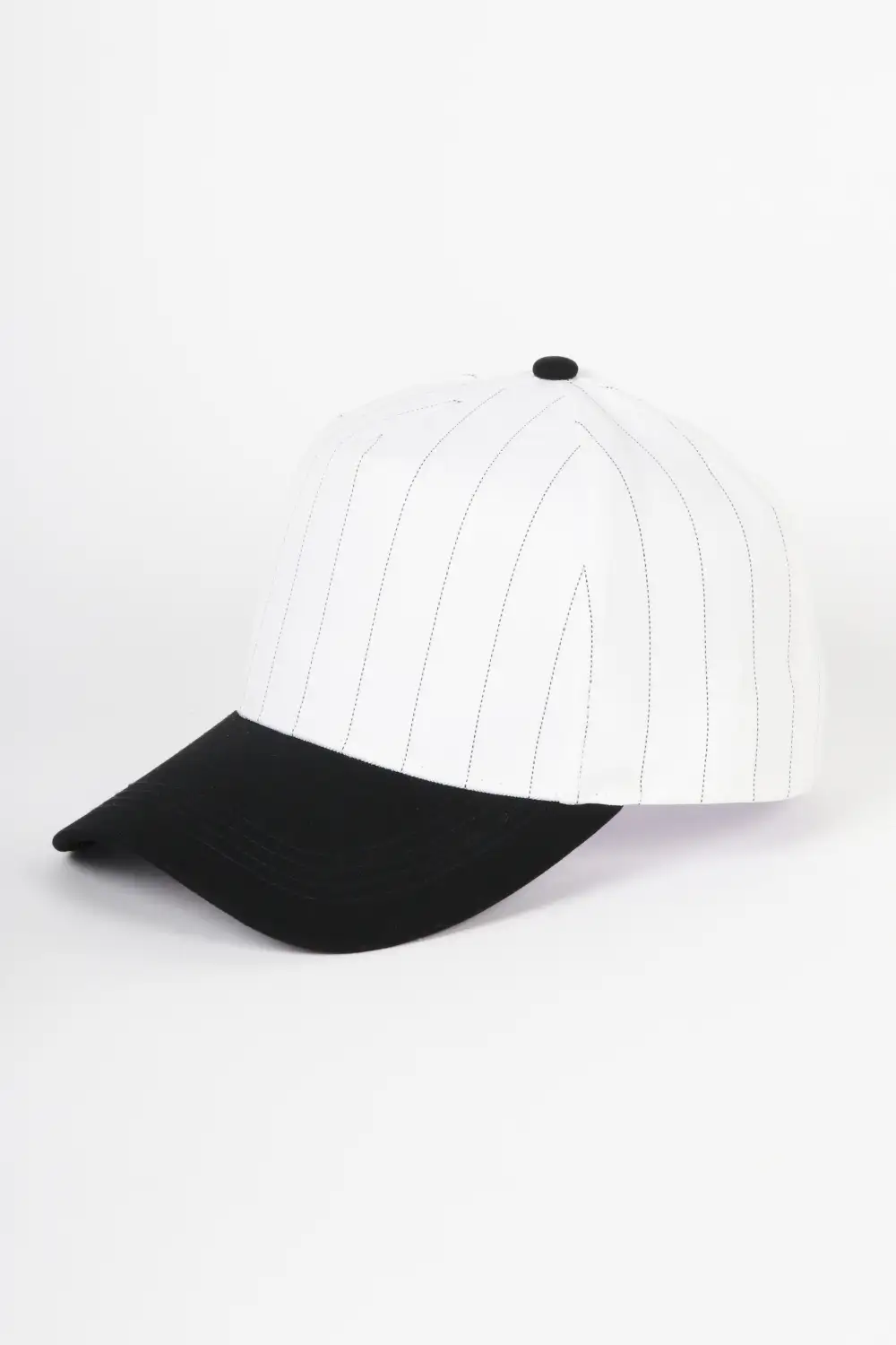 Pinstripe Two Tone Five Panel Panel Baseball Cap