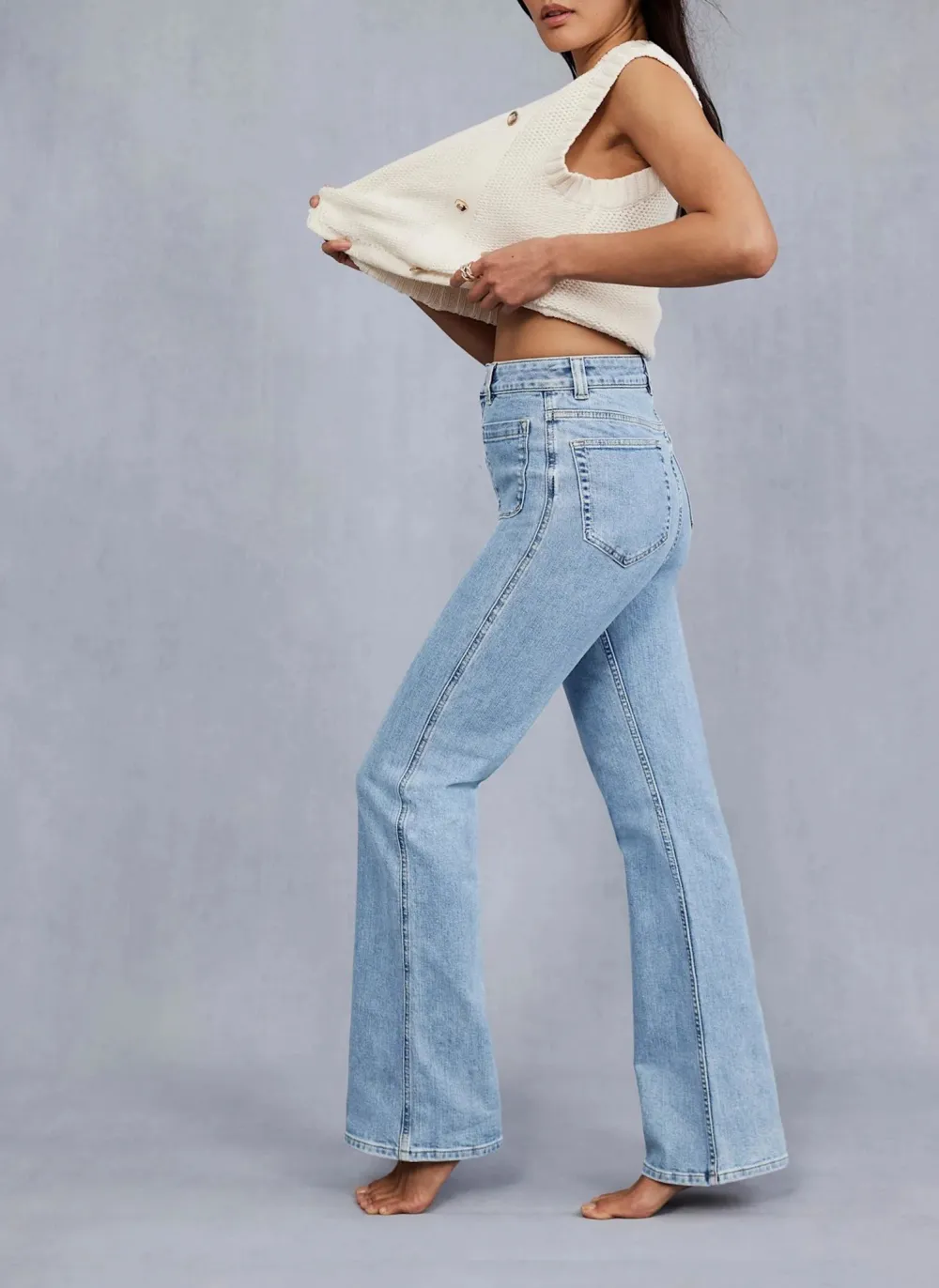 Casual Style Wash Straight Jeans
