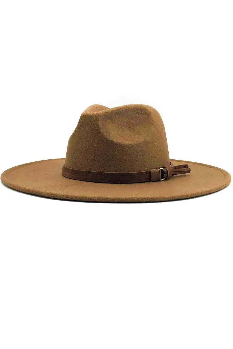 Wide Brim Fedora Classic Panama Hat