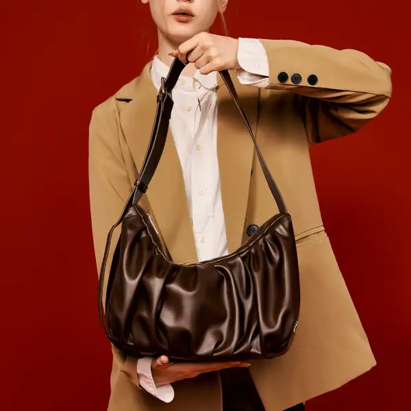 Quilted Leather Crossbody Bag