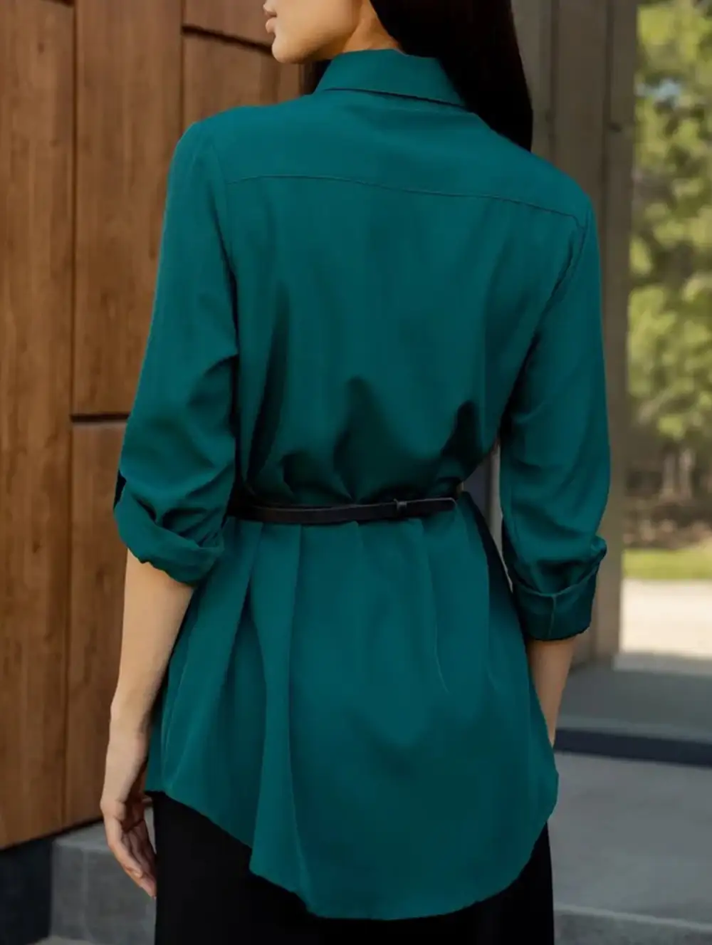 Polo Button Blouse