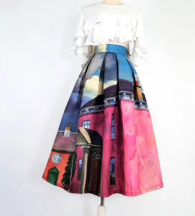 Neat Layering Everyday Casual Skirt