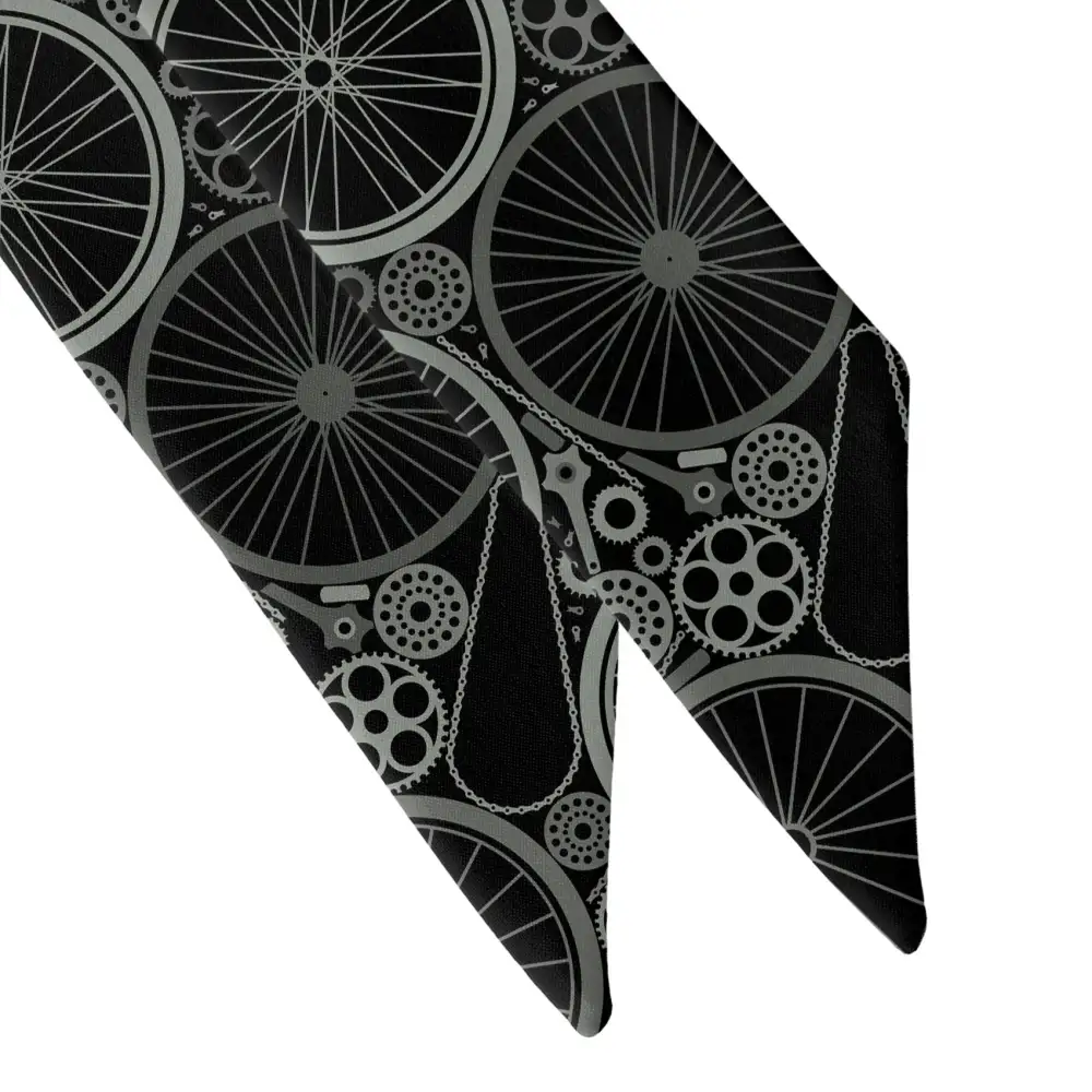 Bike Parts Design Hair Scarf