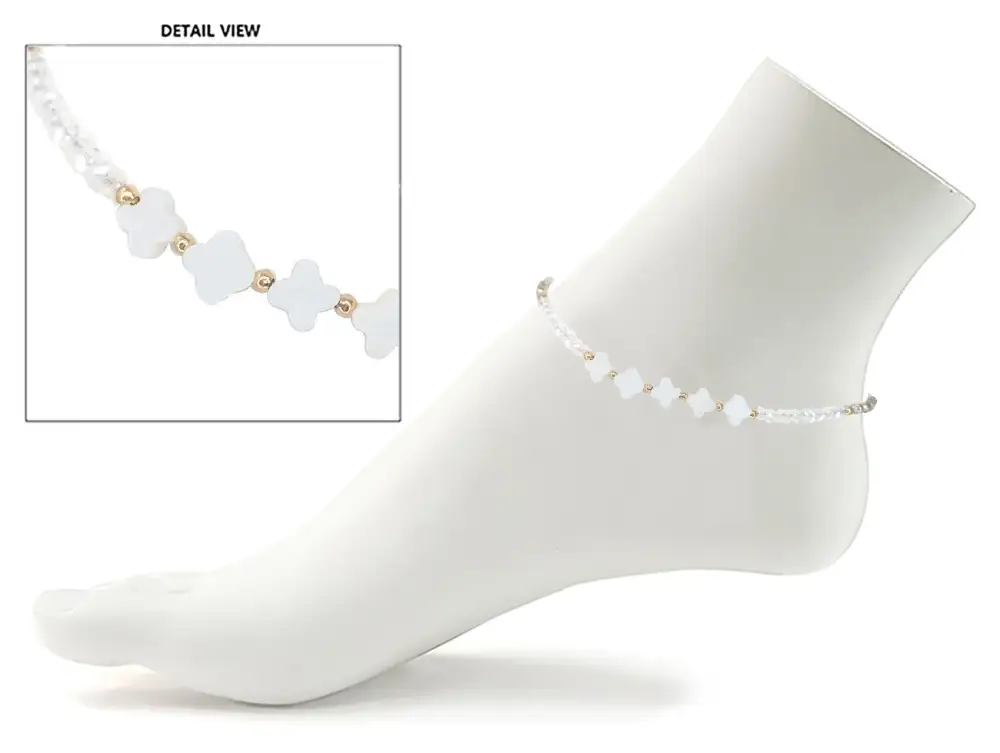 Delicate Beaded Fashion Anklet