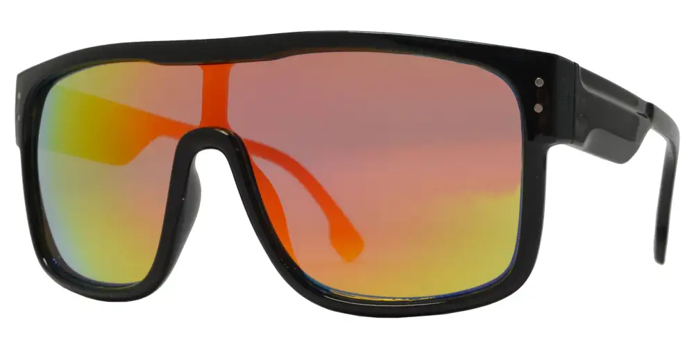 One Piece Square Sports Sunglasses