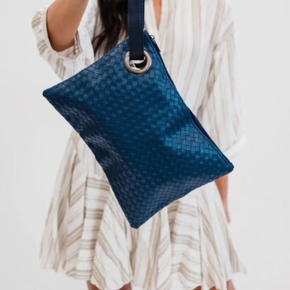 Braided Clutch Bag