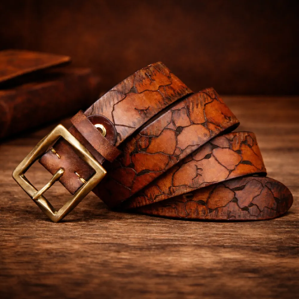 Vintage Leather Belt