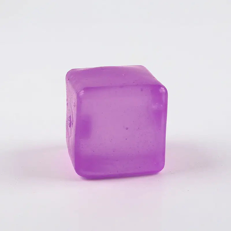 Slow Rebound Malt Sugar Ice Cube Squishy Stress Relief
