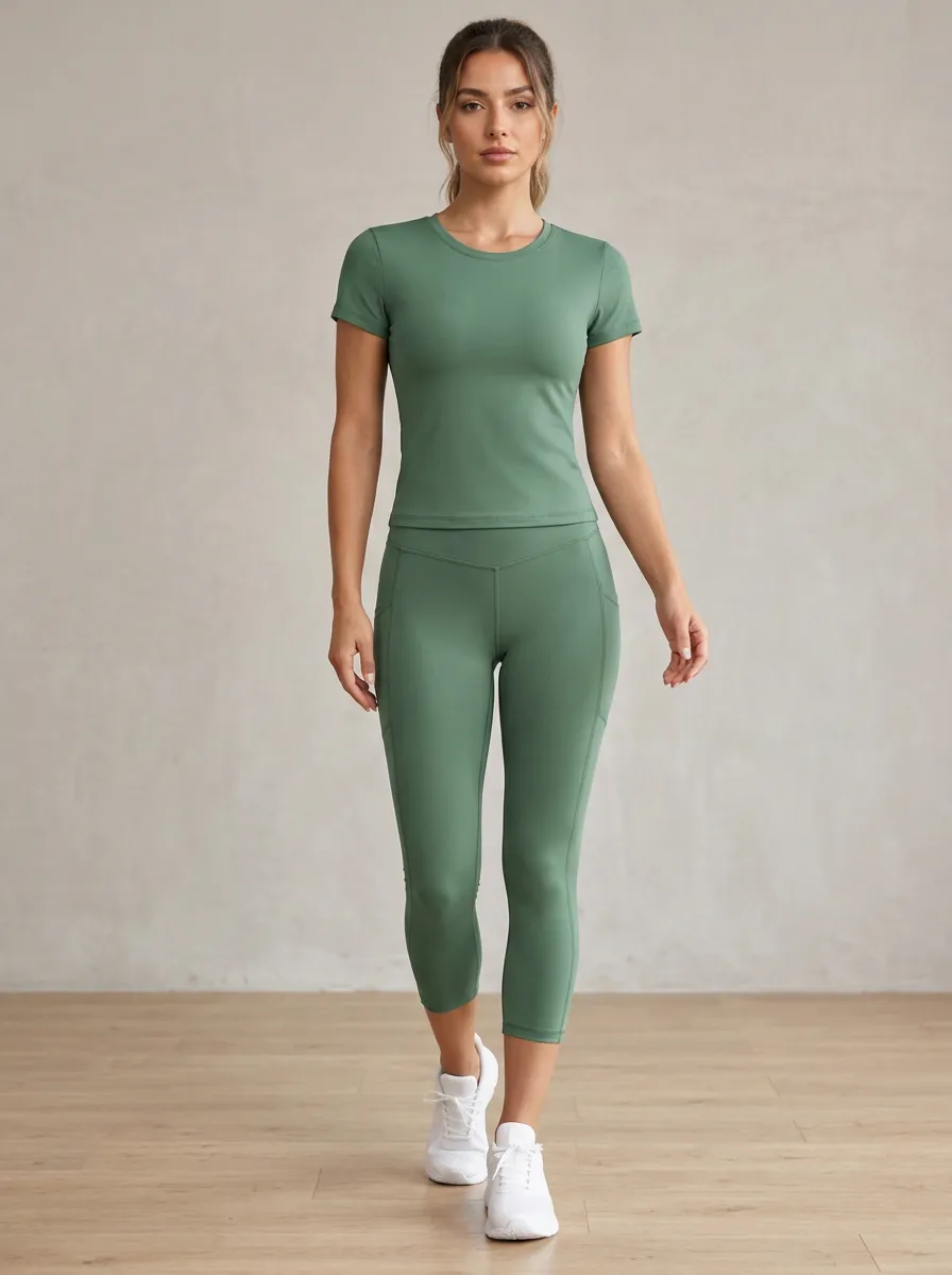 Women's Movement Printed Leggings Set