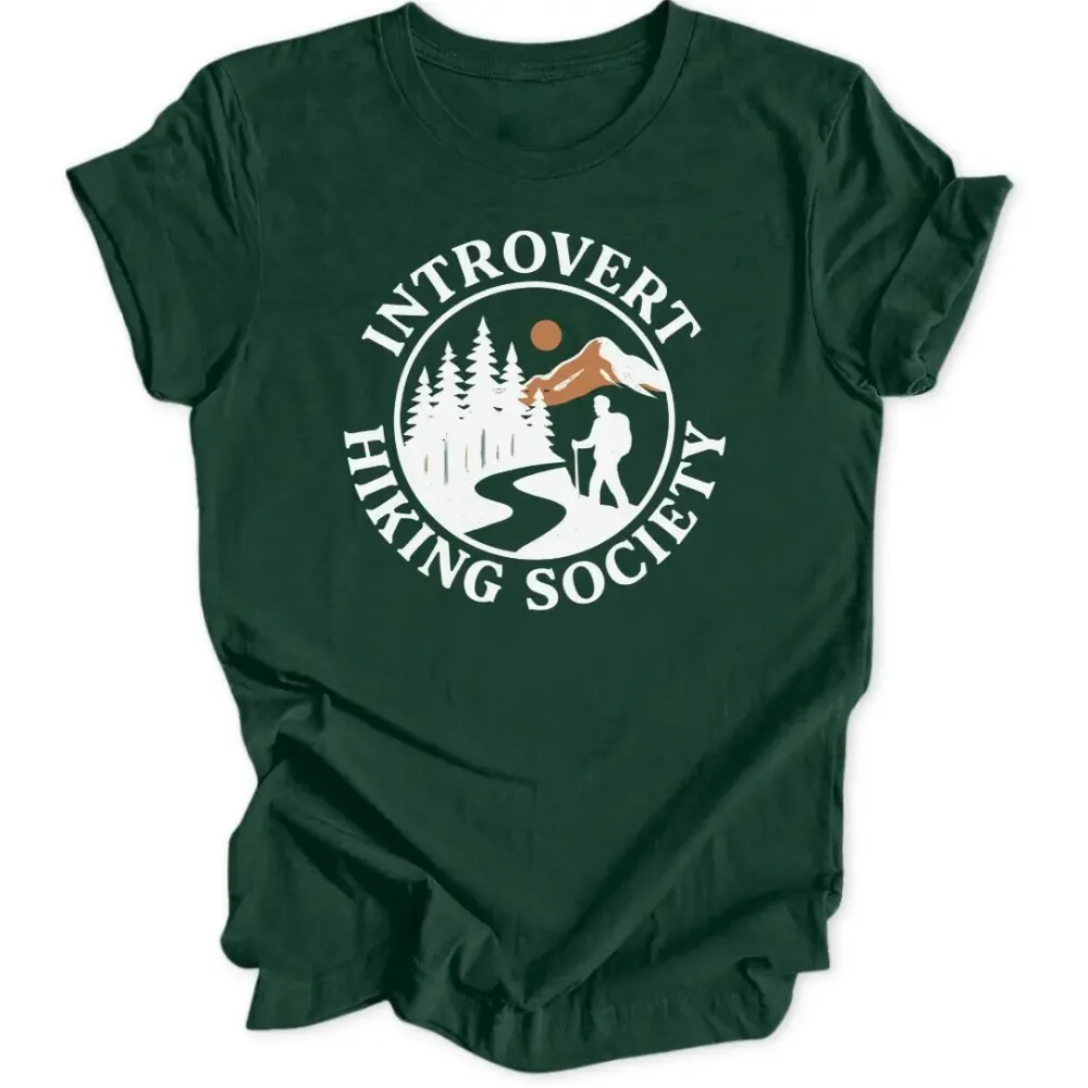 Introvert Hiking Unisex T-Shirt