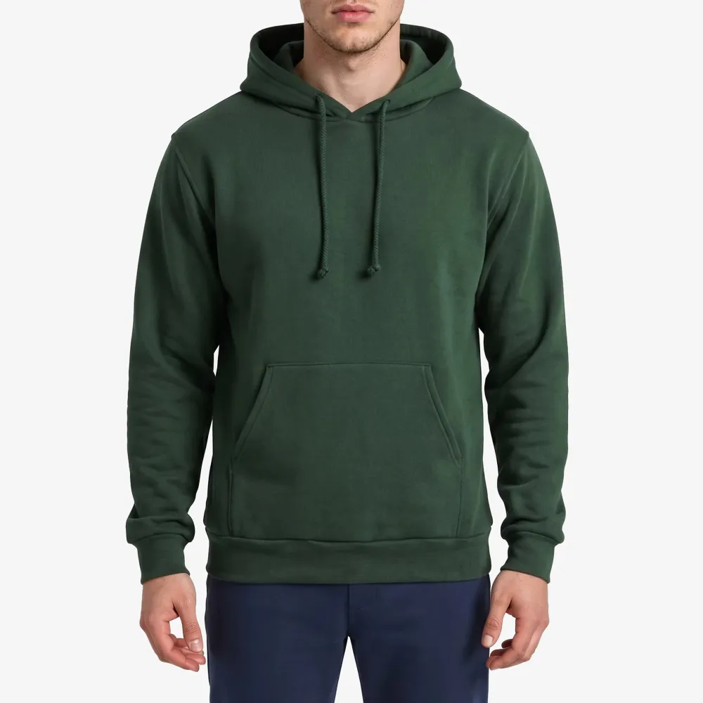 Cozy Fleece Pullover Hooded Sweatshirt