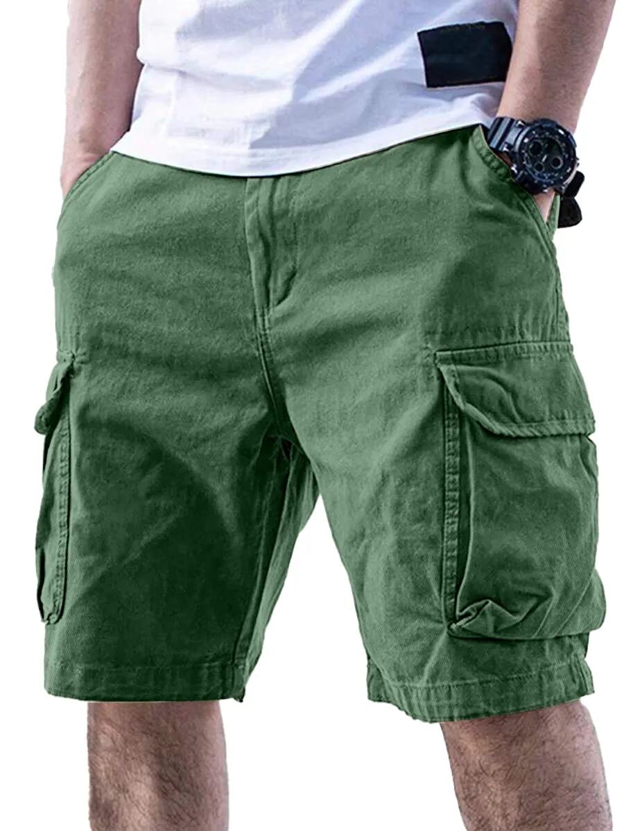 Relaxed Utility Pocket Shorts