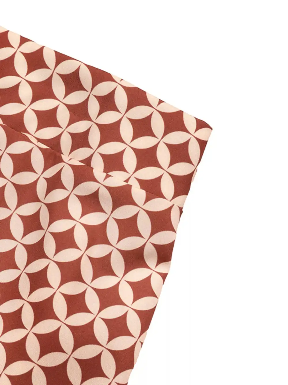 One Shoulder Printed Coordinated Set