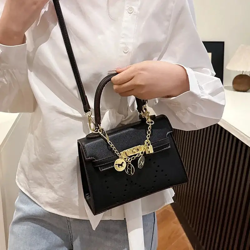 Trendsetter: Designer Leather Small Crossbody Handbag