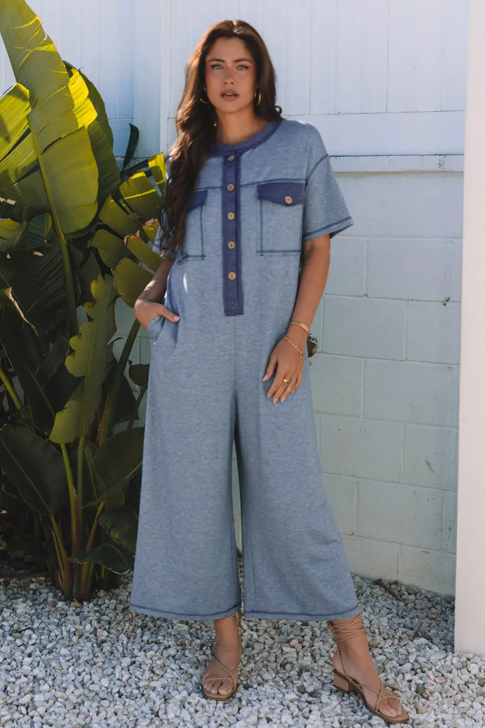 Natural Drape Straight Leg Shorts