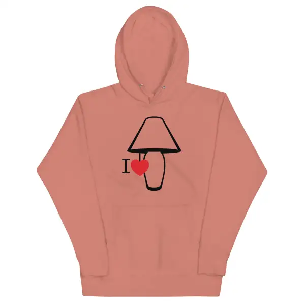 Love Lamp Unisex Comfort Hoodie