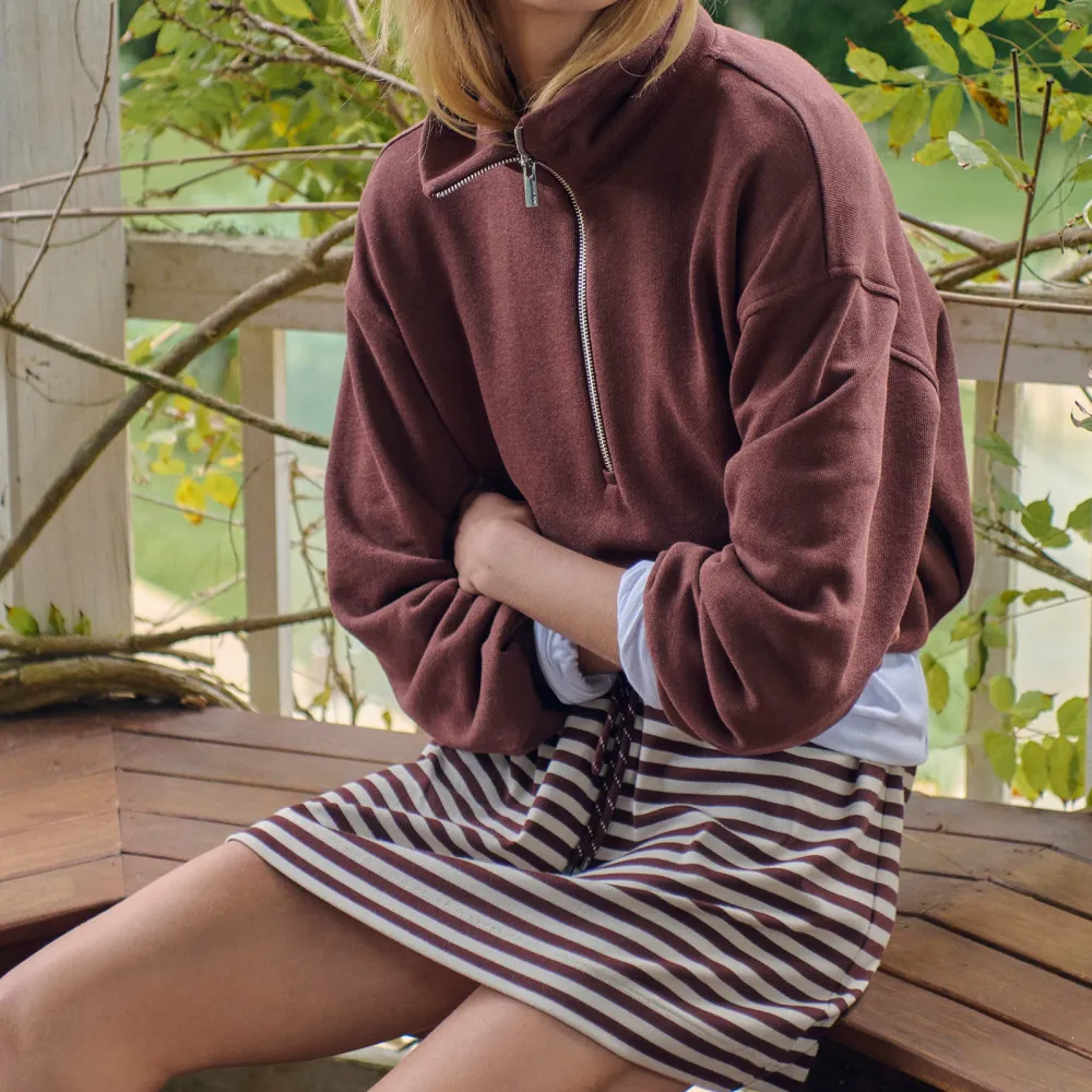 Women's Classic Funnel Neck Sweatshirt