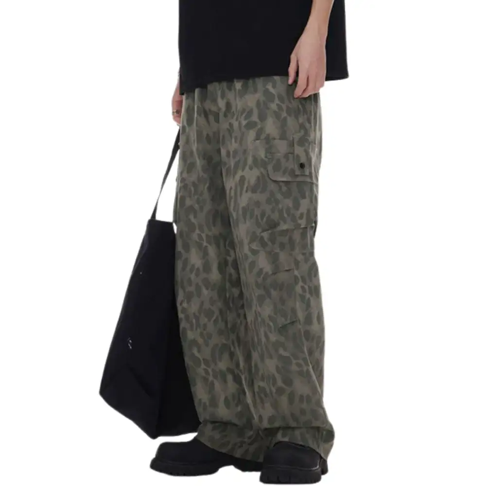 Relaxed Fit Cargo Men's Trousers