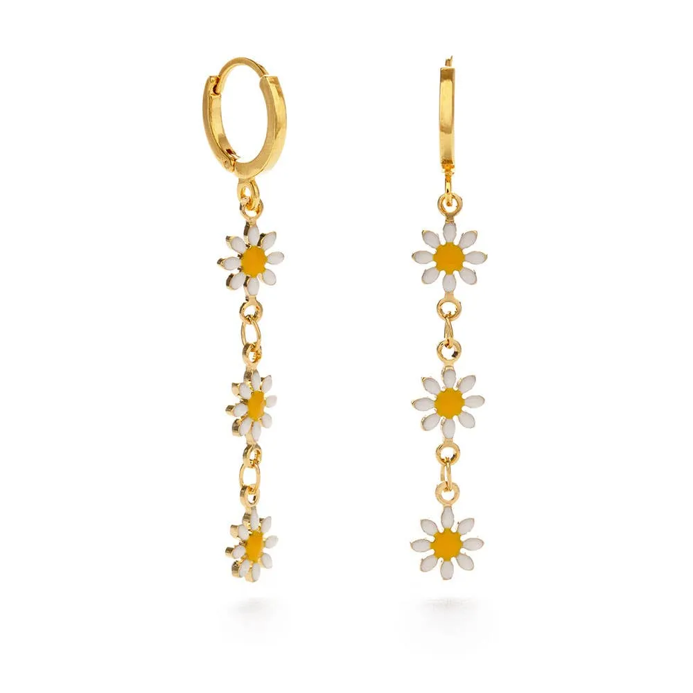 Floral Drop Earrings