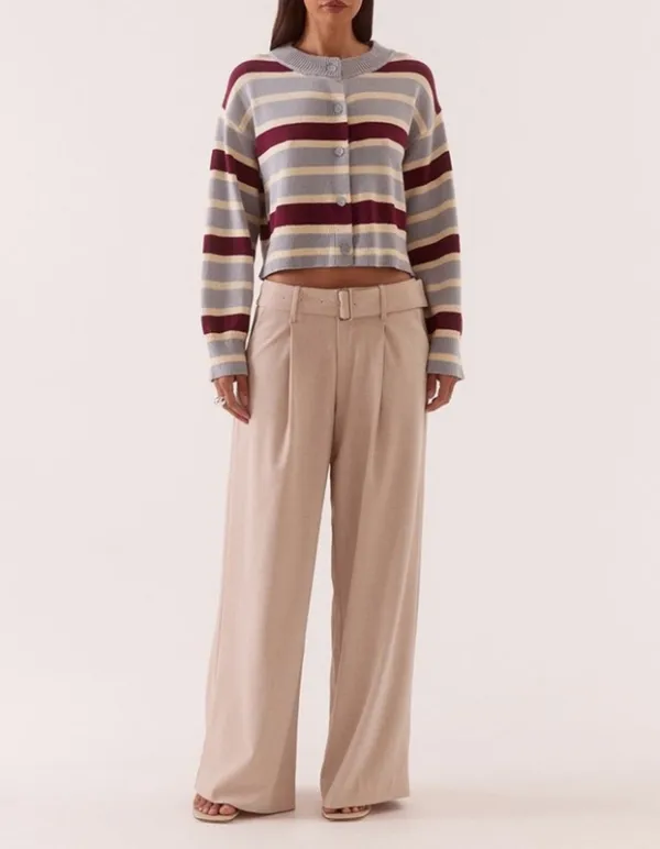 Blue Stripe Cardigan