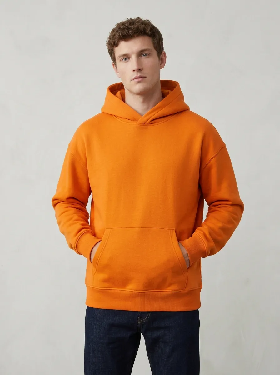 Daily Comfort Printed Unisex Hooded Sweatshirt