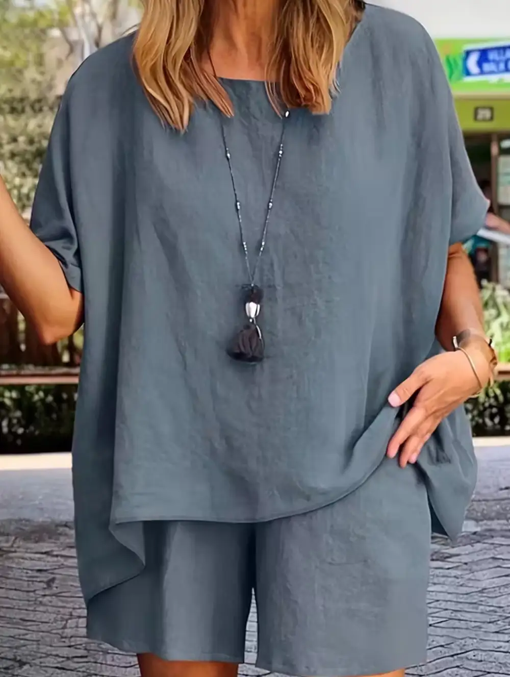 Short Sleeve Top Set