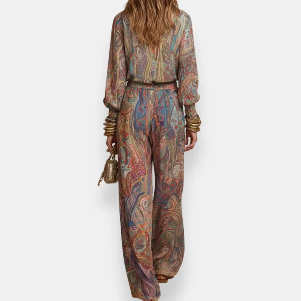 Draped Easy Fit One Piece Jumpsuit