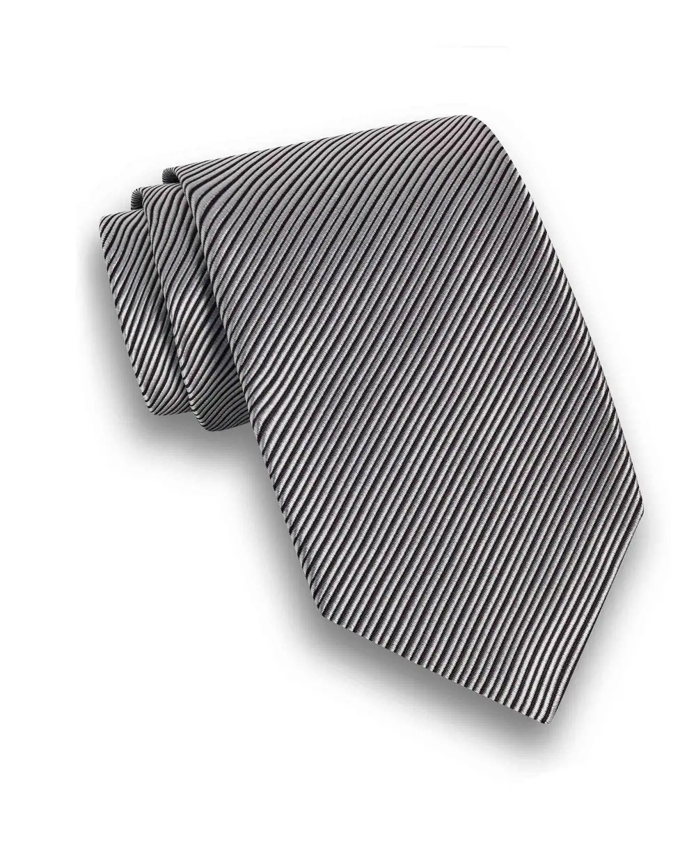 Polished Twill Weave Silk Necktie