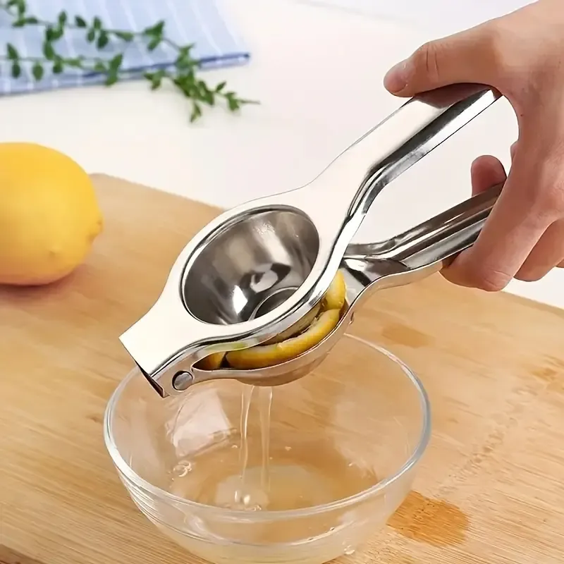 Silvery Stainless Steel Multi-Functional Fruit Press