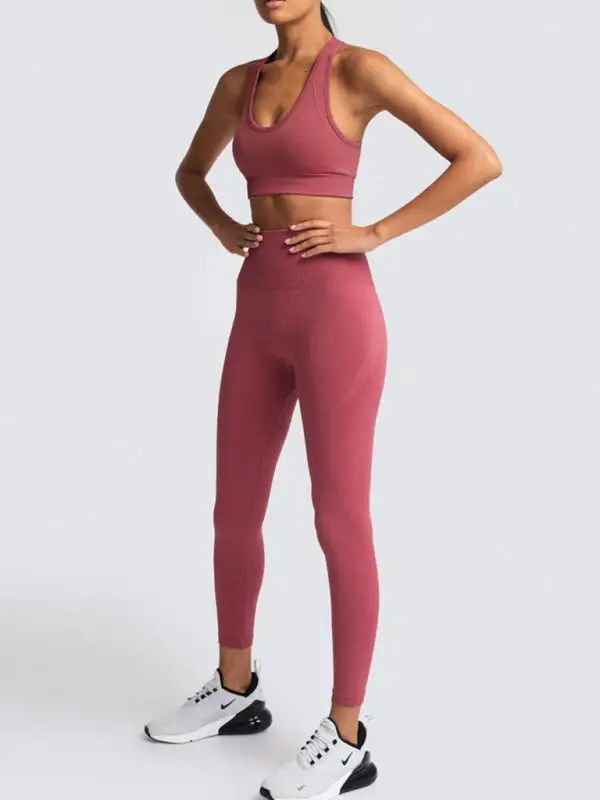 Beautiful Back High Waist Peach Hip Top