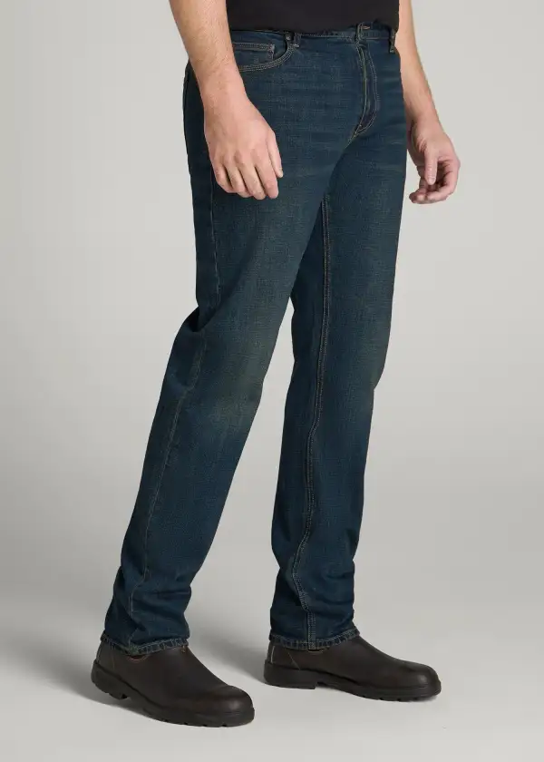 Men's Everyday Straight Leg Cotton Stretch Jeans