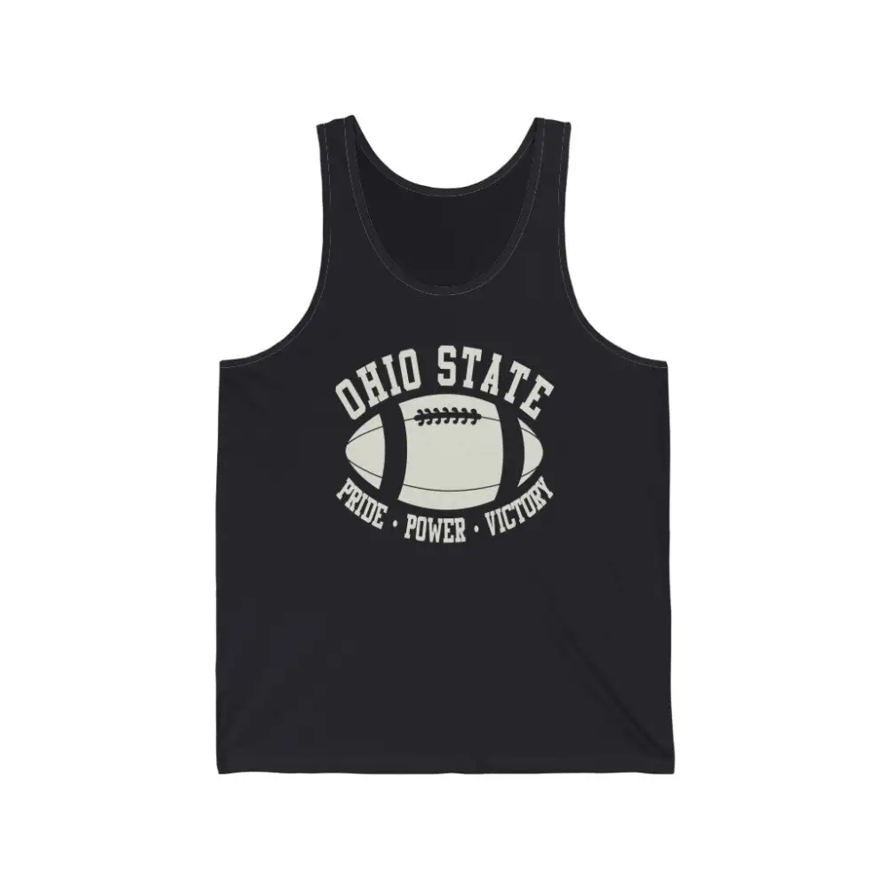 Football Pride Letter Tank Top