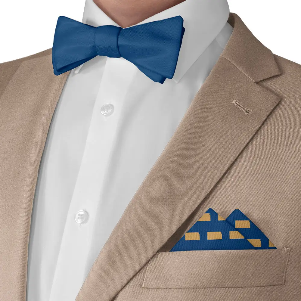 Neat Sleek Suit Pocket Square