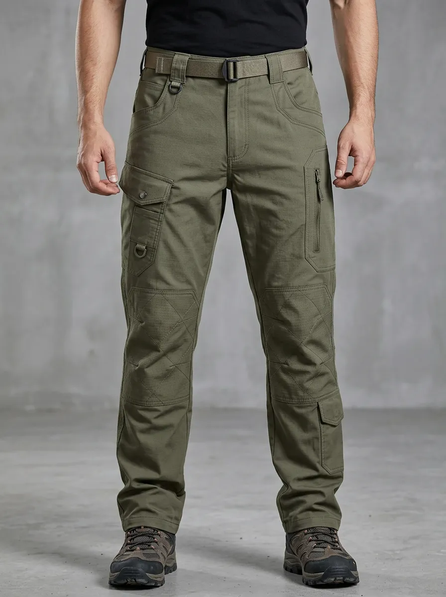 Practical Outdoor Utility Cargo Trousers