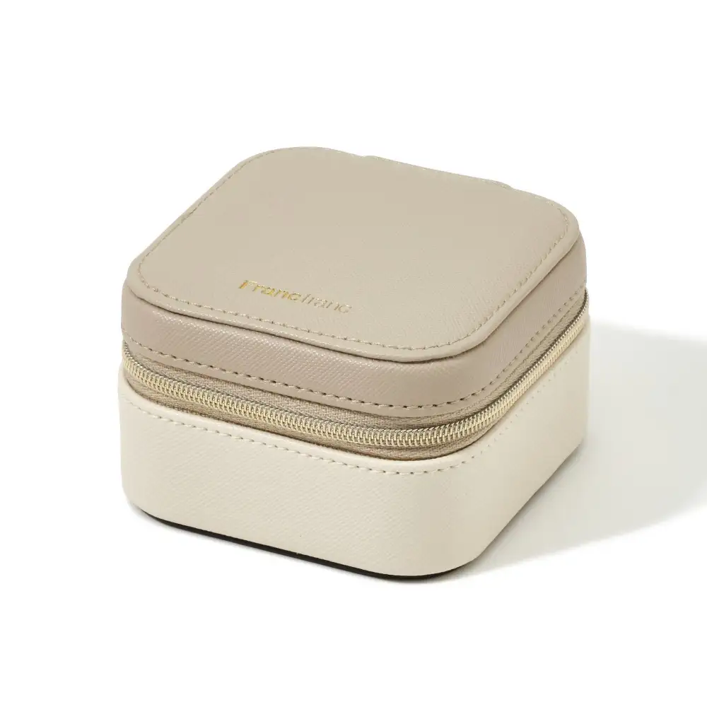Bicolor Travel Jewelry Box Small