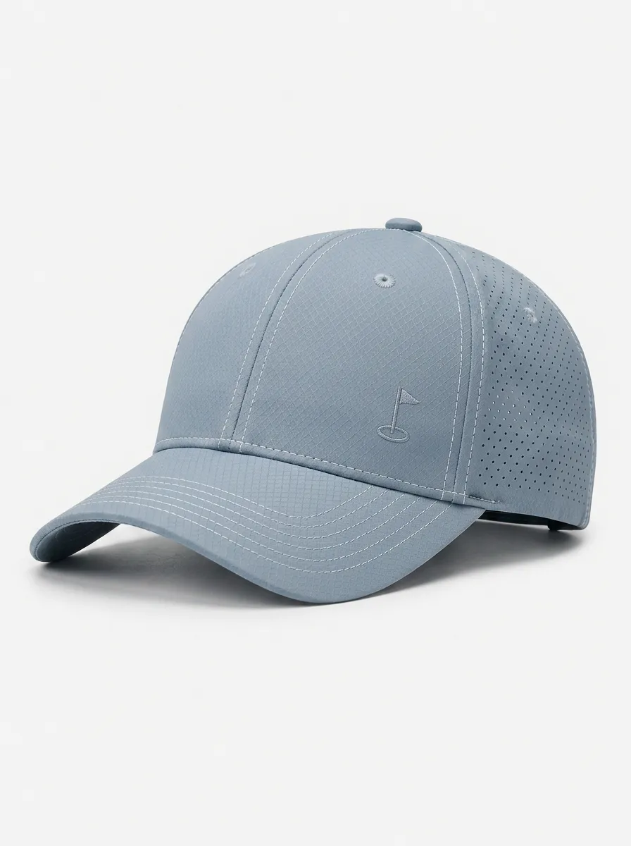 Unisex Cap with Embroidered Horse Riding Logo Detail