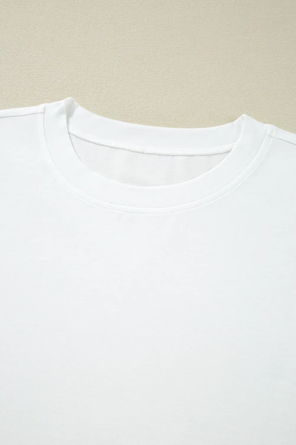 White Lace Long Sleeve Insert Tee