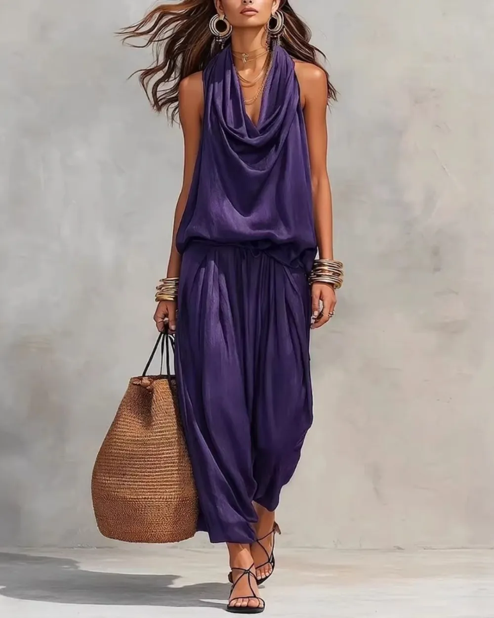 Nomadic Draped Pants Set