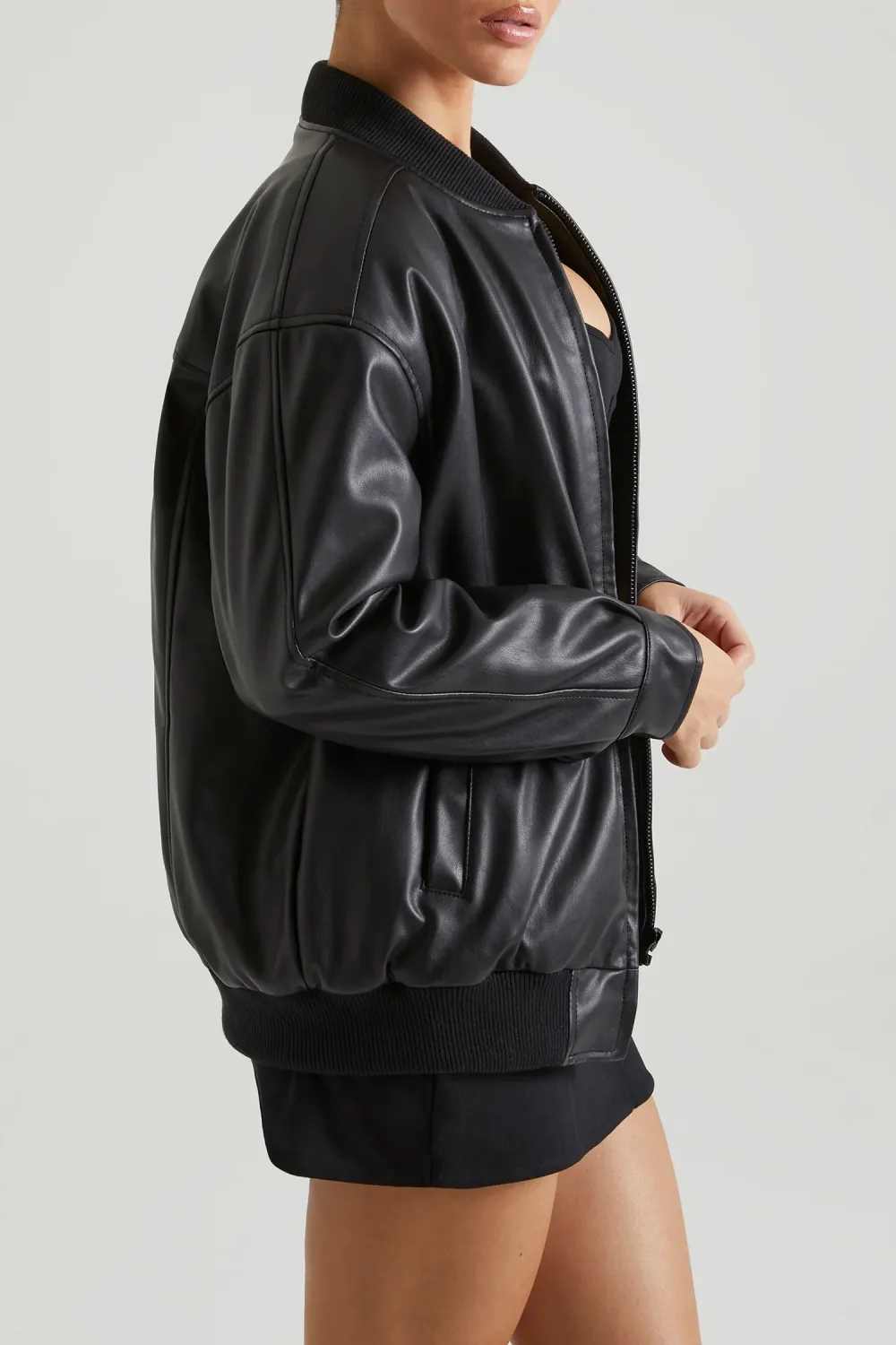 Fashionable Layered Loose Maple Leaf Jacket