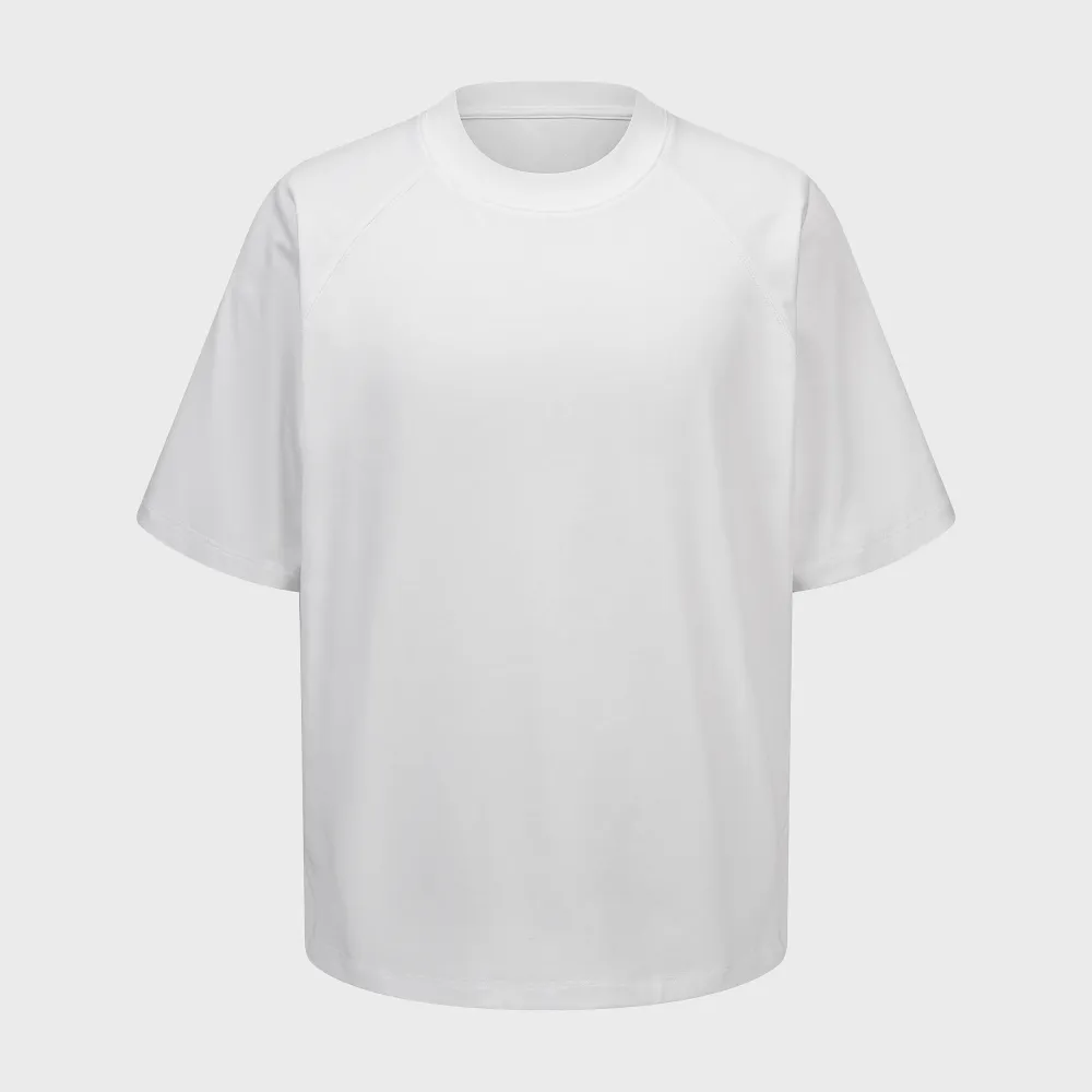 Relaxed Raglan Mesh T-Shirt