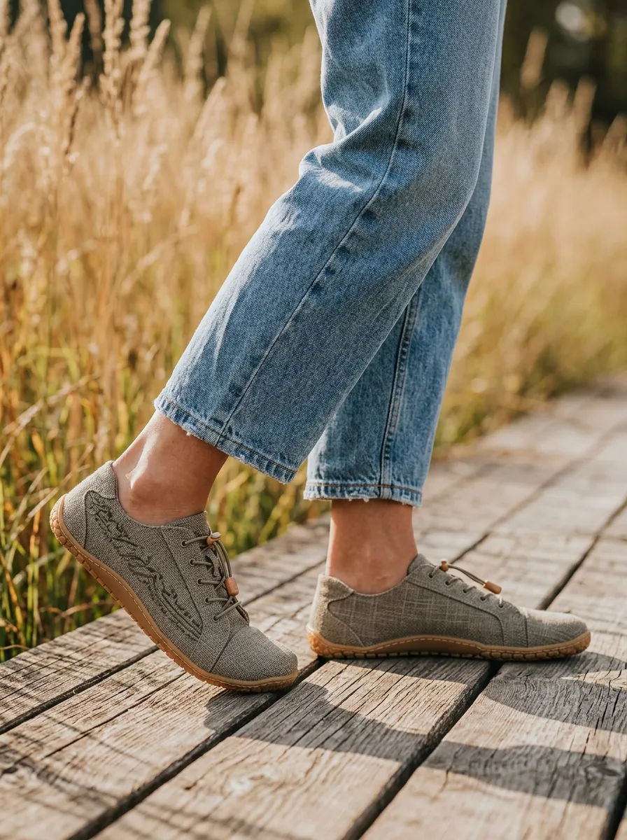 Cozy Graphic Silhouette Unisex Barefoot Shoes
