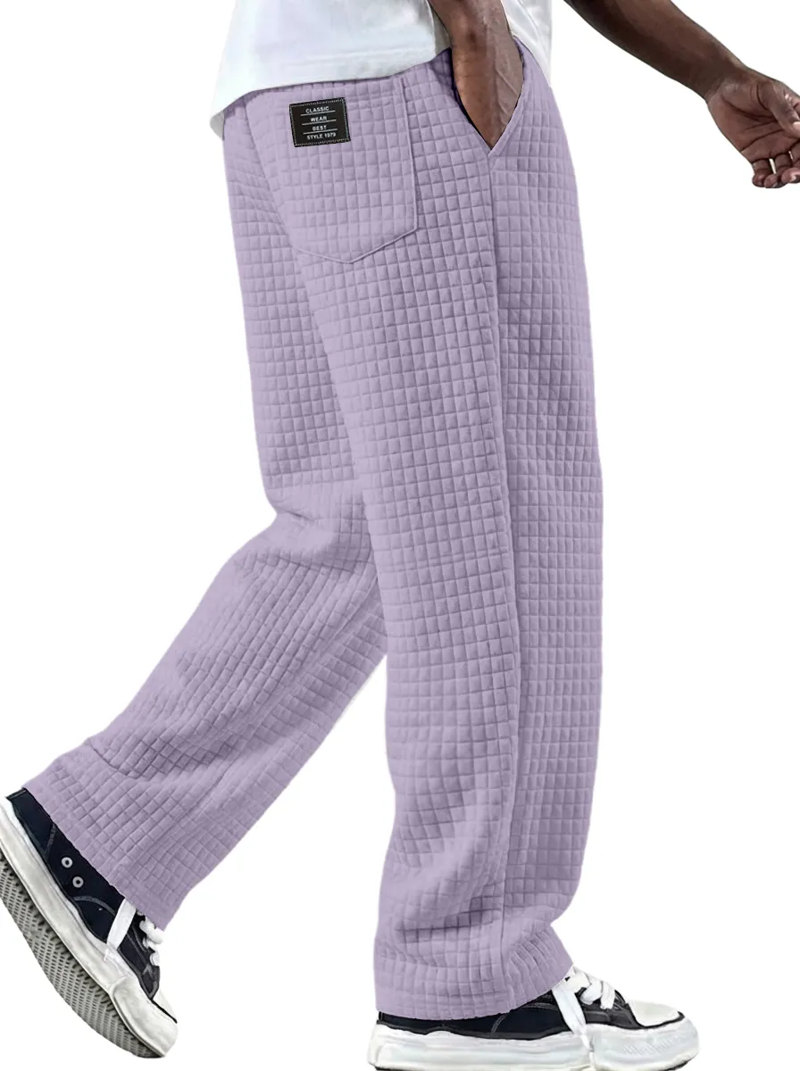 Textured Knit Utility Pocket Pants