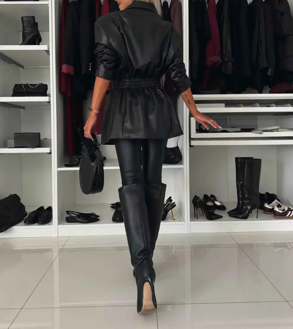 Double-Breasted Tailored Blazer
