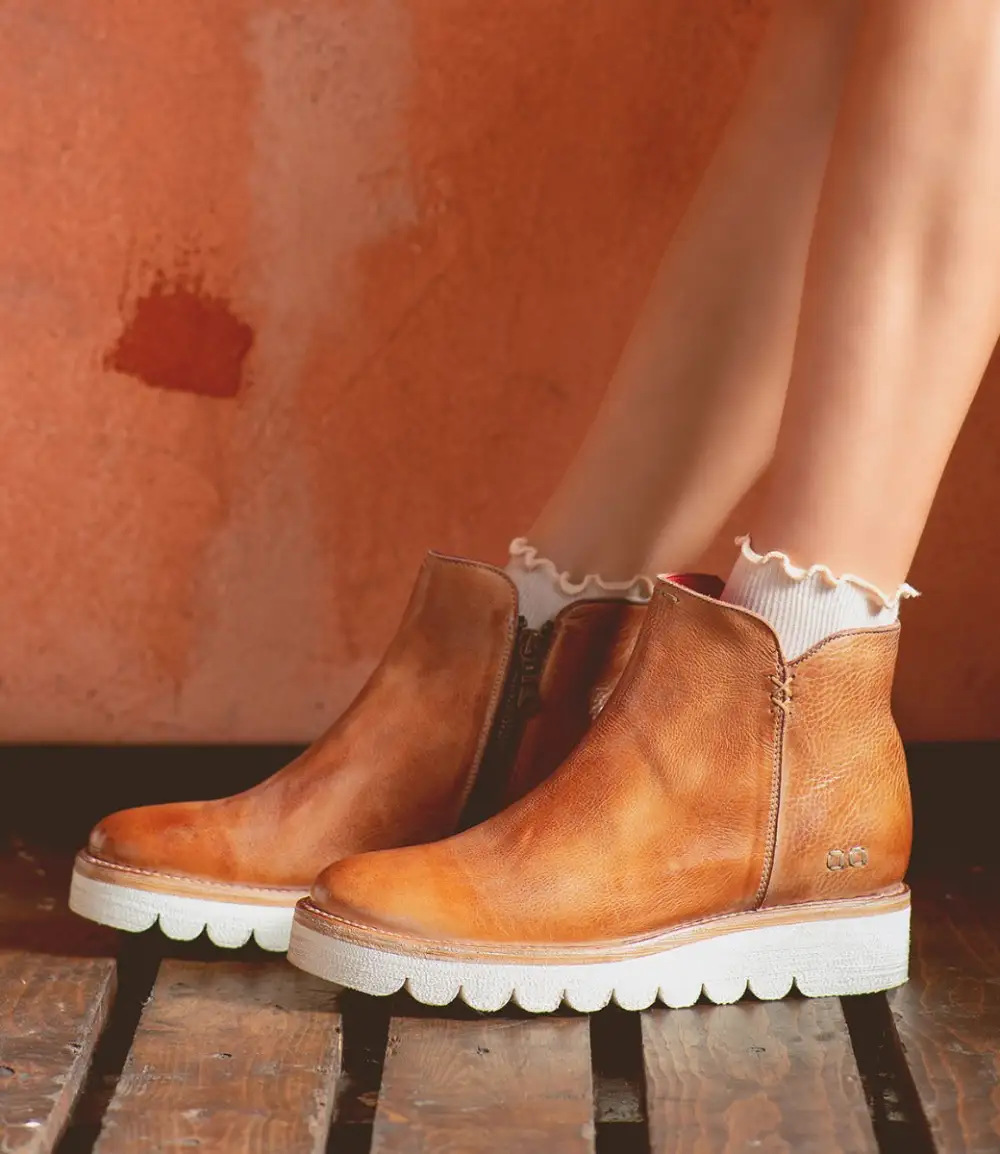 Platform Lightweight Ankle Boots