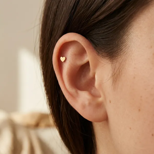 Artful Titanium Labret Stud