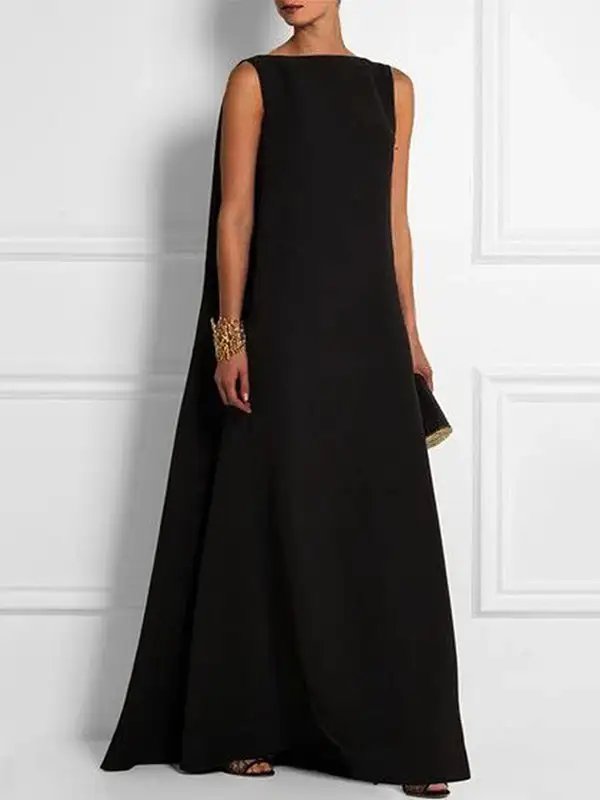 Loose Sleeveless Maxi Dress