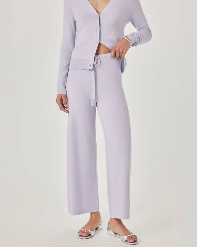 Cropped Knit Pant Pants