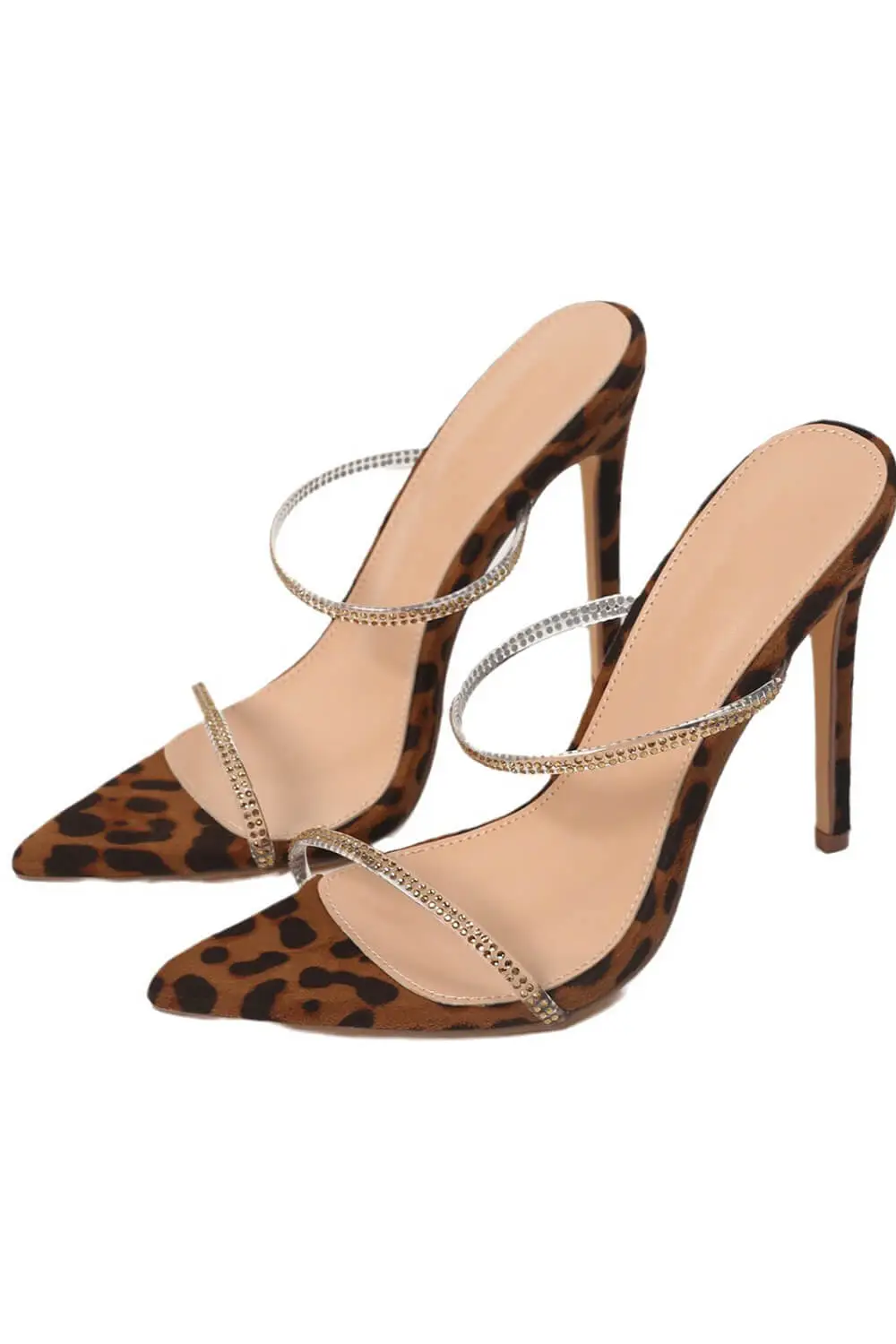 Leopard Pointed Toe Slip On