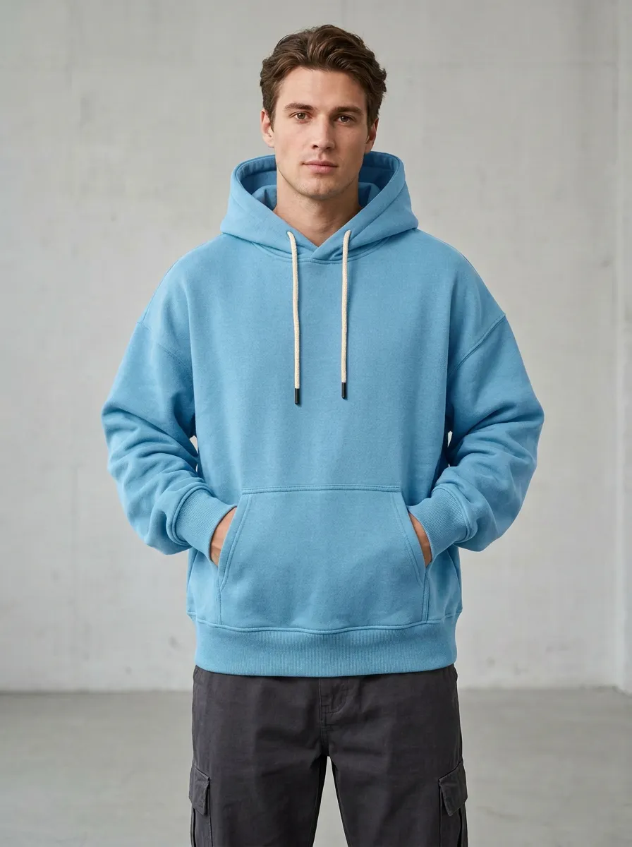 Go Anywhere Plain Unisex Hoodie