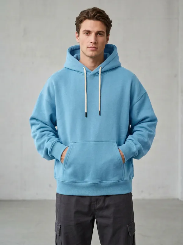 Go Anywhere Plain Unisex Hoodie